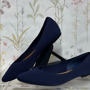 Corso Como Navy Blue Women's Flats